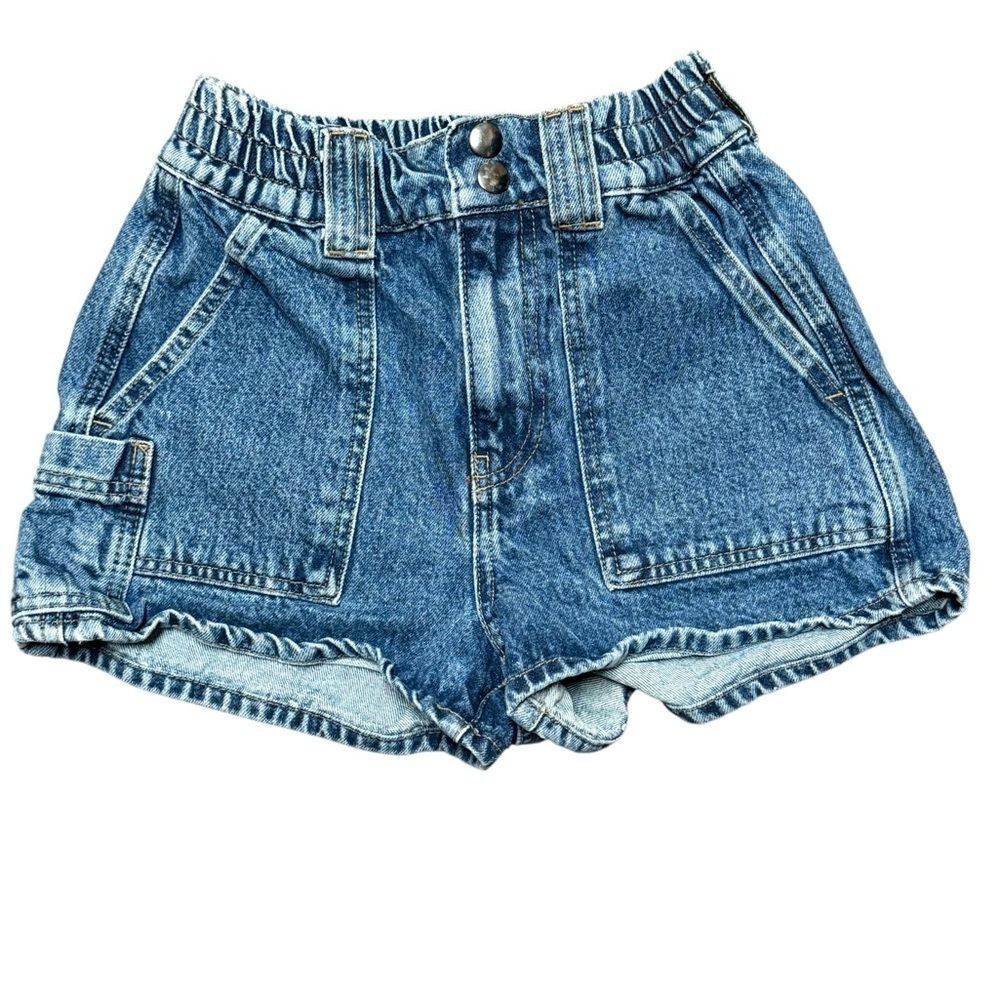 Urban Outfitters BDG Skate Shorts Denim Blue Jean Cargo Style size XS